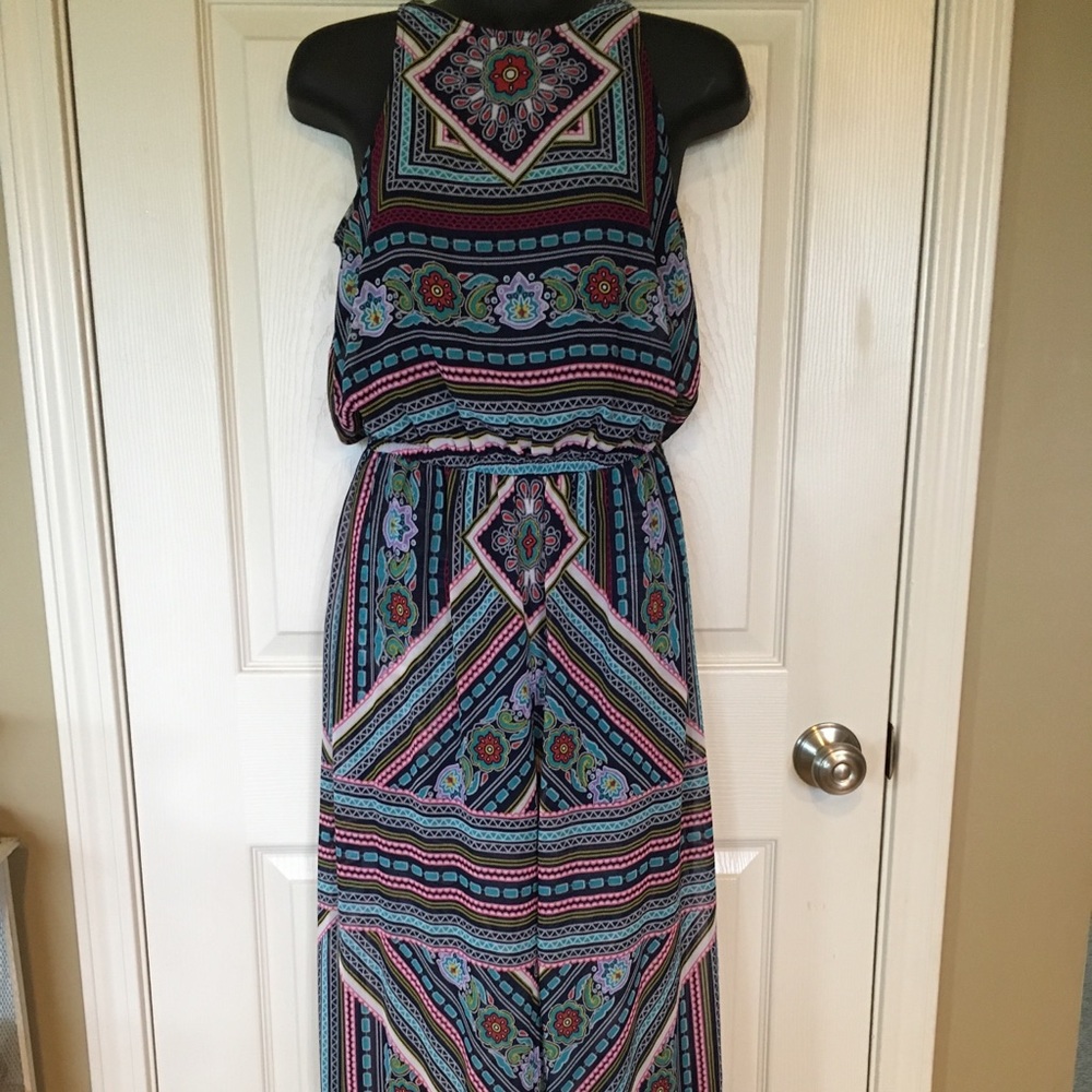 Summer BoHo Maxi with shorts